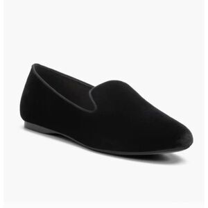 Birdies The Starling Black Velvet Flats 9.5